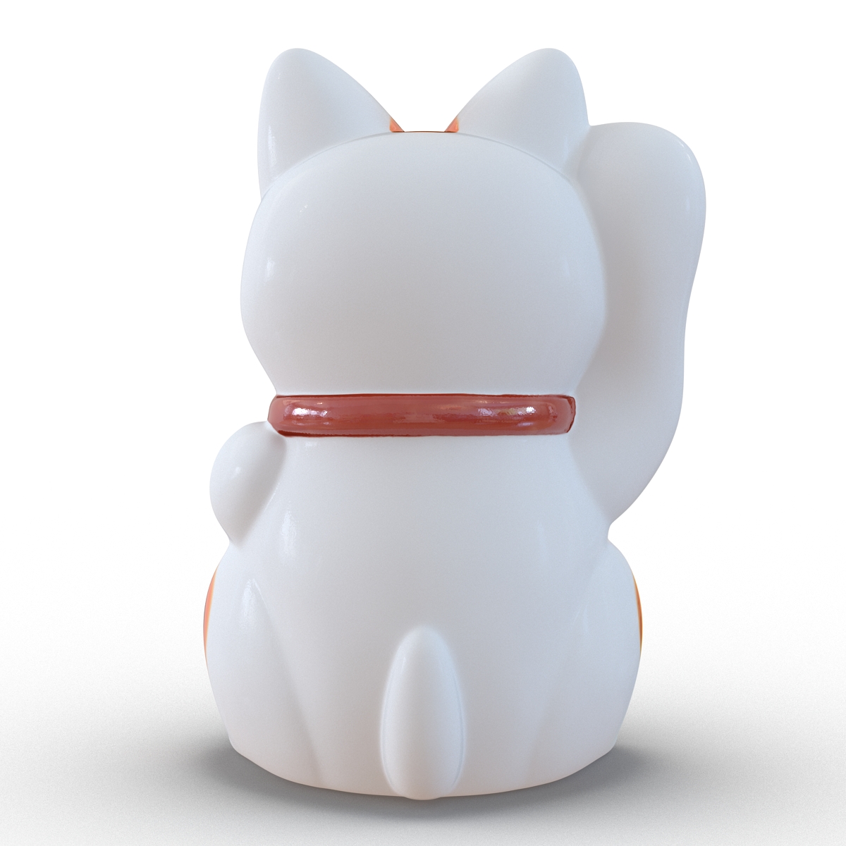 3D Maneki Neko 3 model