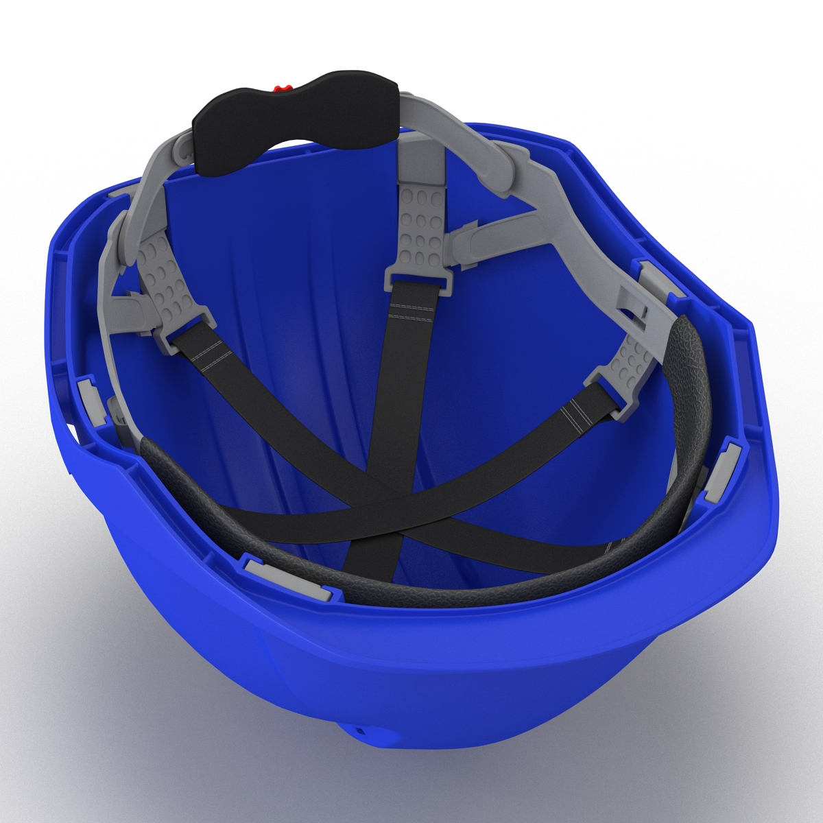 3D Safety Helmet Blue model