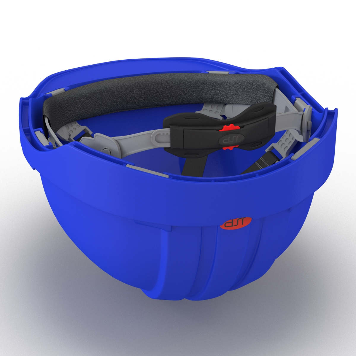 3D Safety Helmet Blue model