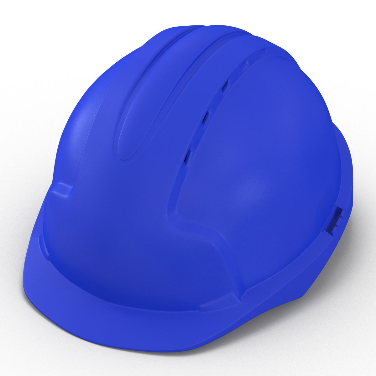 3D Safety Helmet Blue model