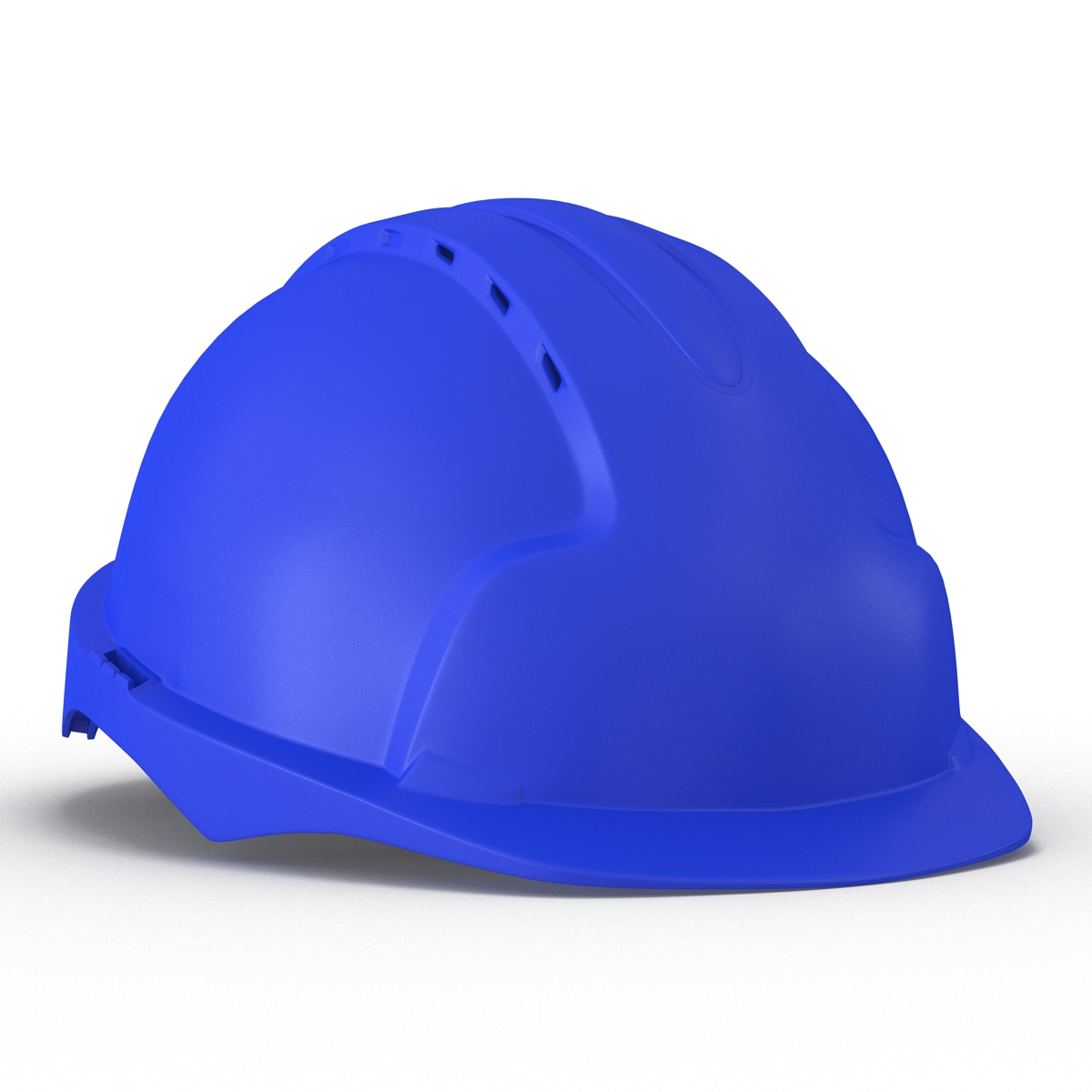 3D Safety Helmet Blue model