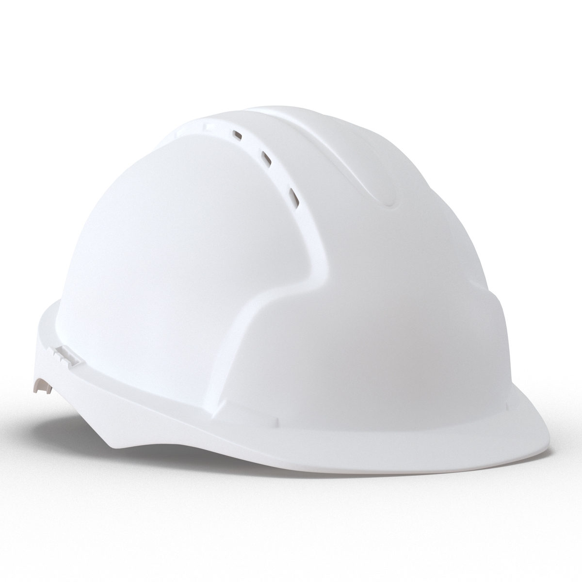 Safety Helmet White 3D model