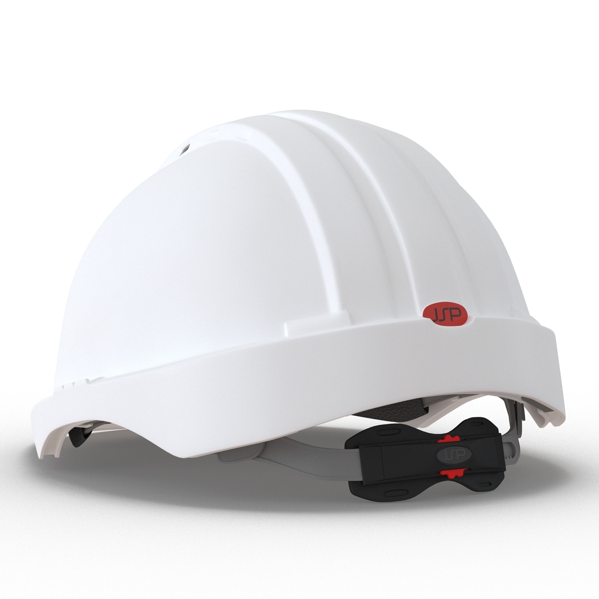 Safety Helmet White 3D model