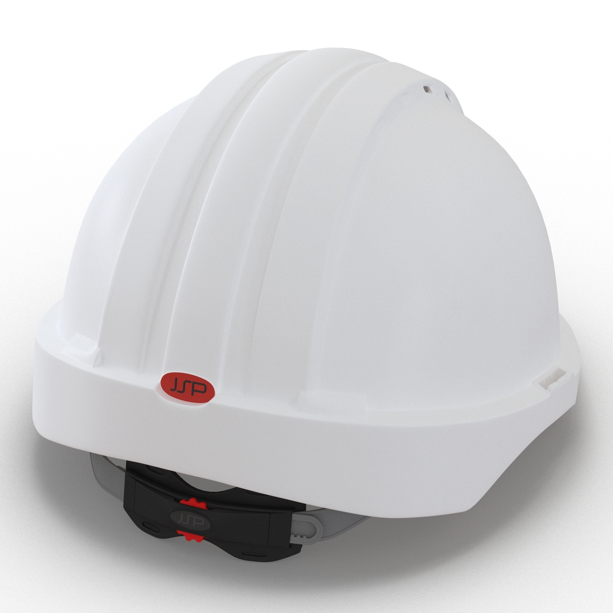 Safety Helmet White 3D model