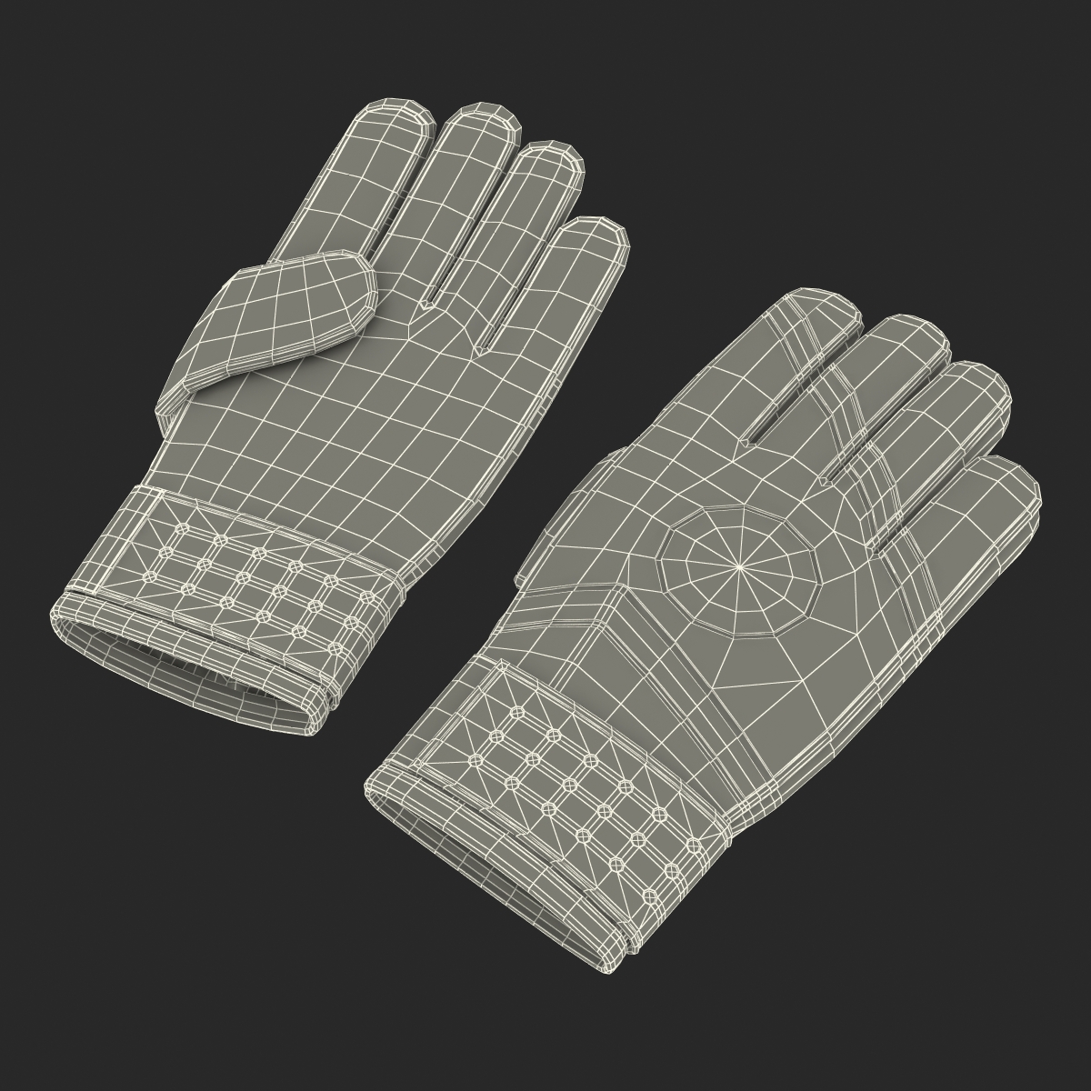 3D Goalie Gloves Nike model