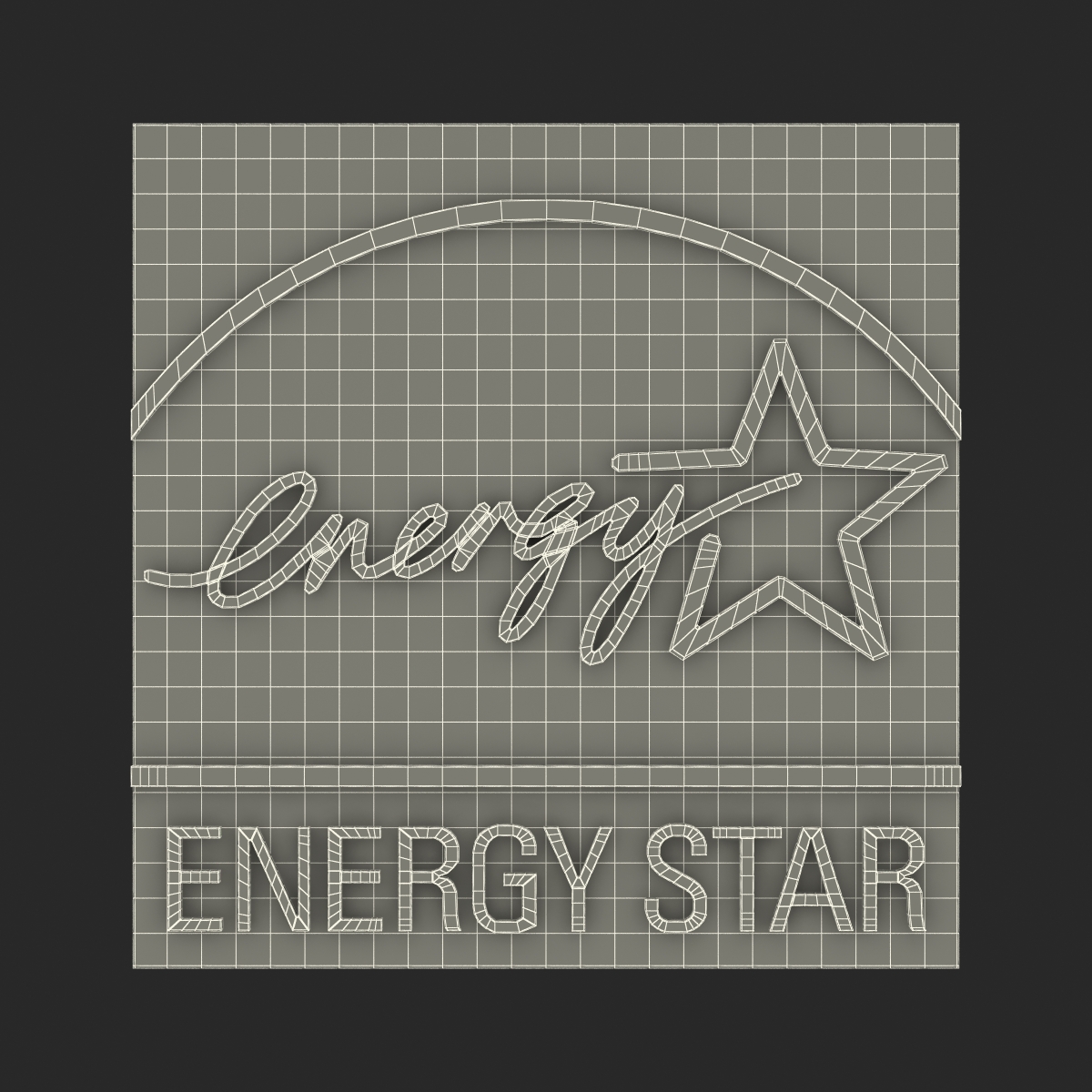 3D Energy Star Logo