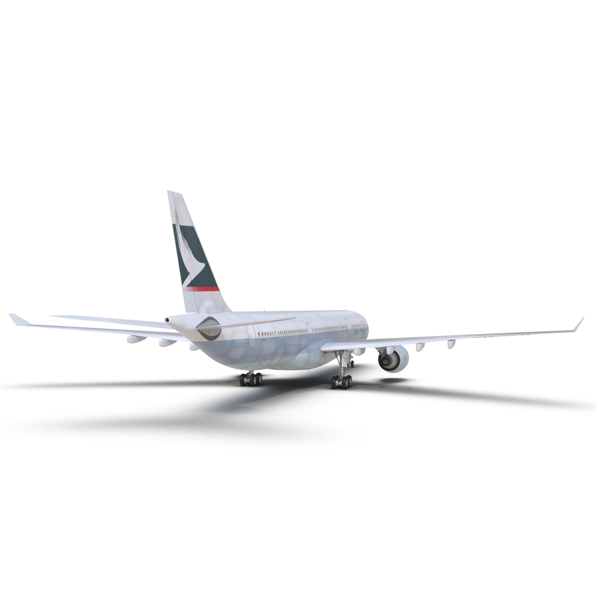 3D Jet Airliner Airbus A330-300 Cathay Pacific model