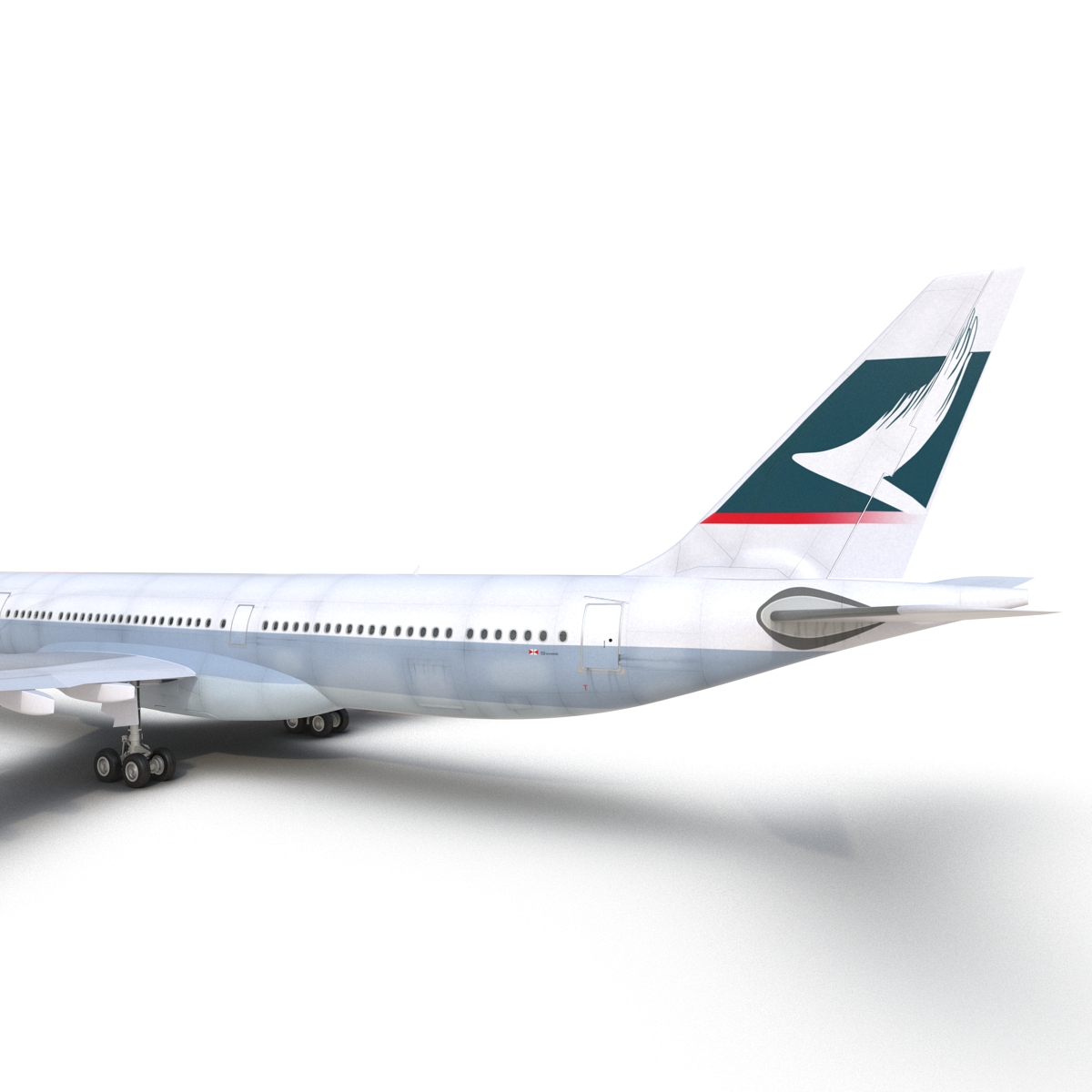 3D Jet Airliner Airbus A330-300 Cathay Pacific model