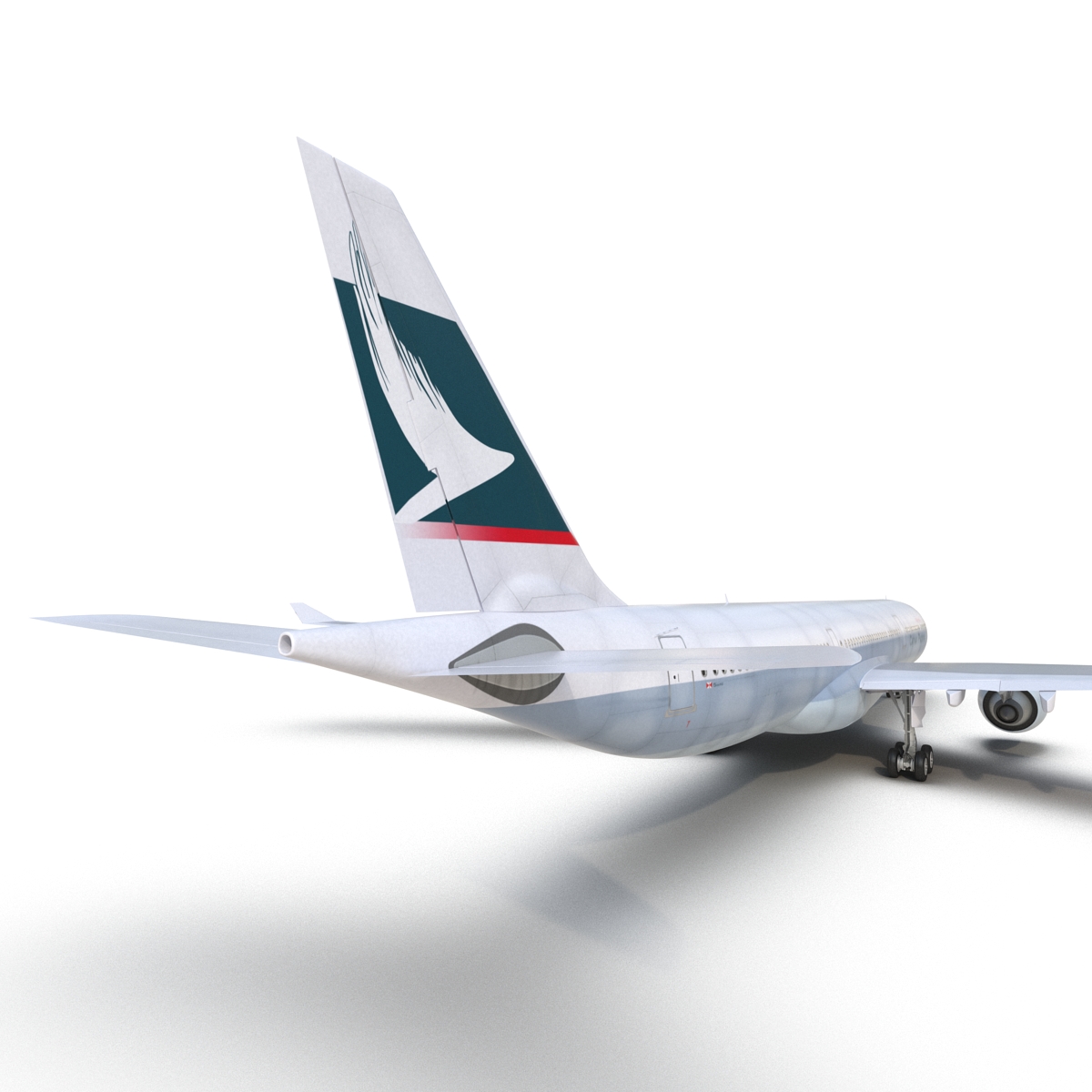 3D Jet Airliner Airbus A330-300 Cathay Pacific model