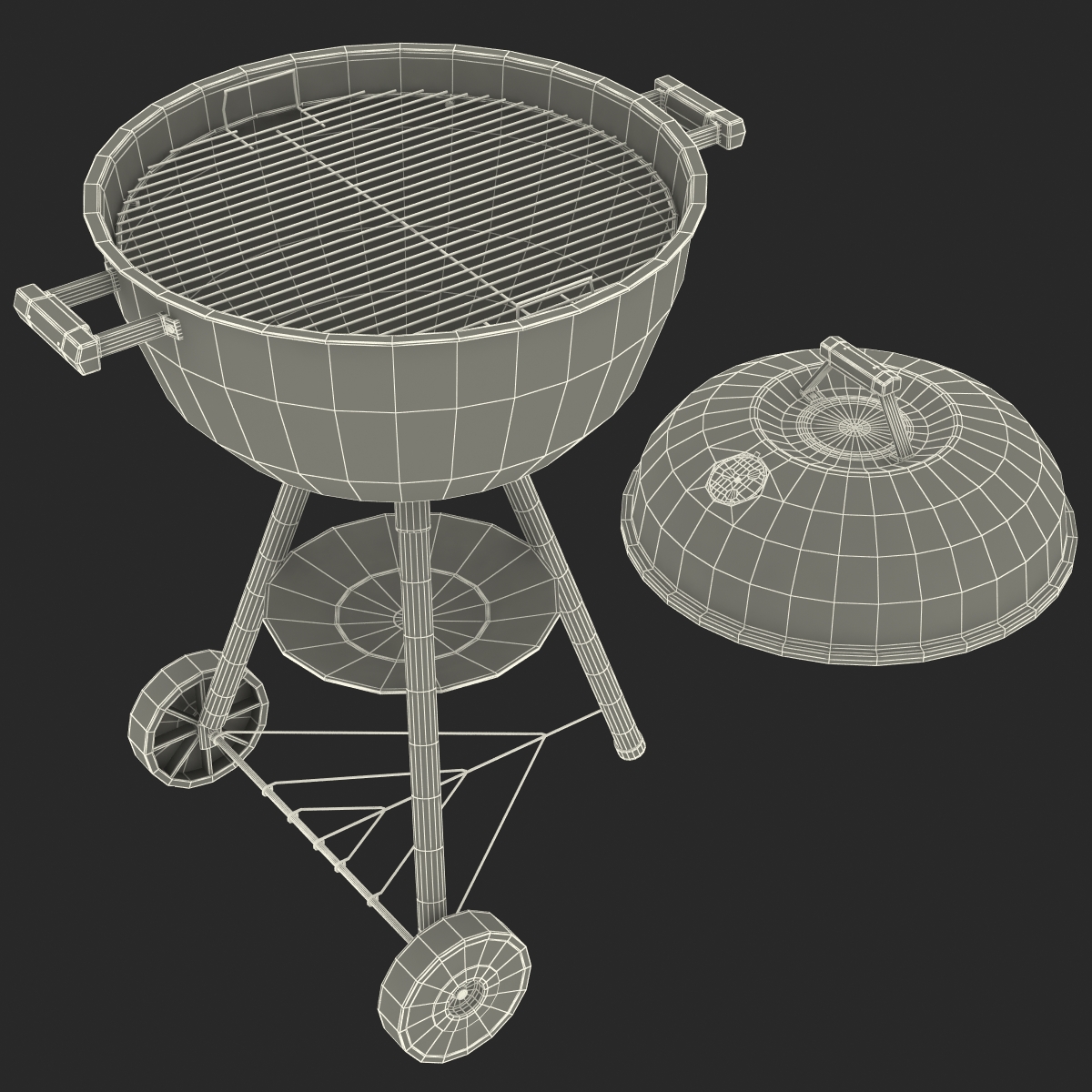 Grill 2 3D model