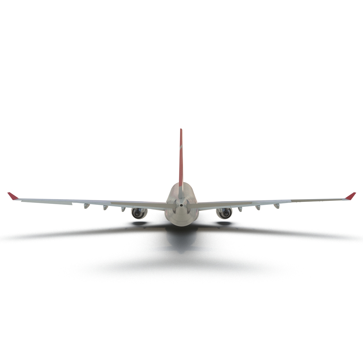 Jet Airliner Airbus A330-300 Northwest Airlines Rigged 3D model