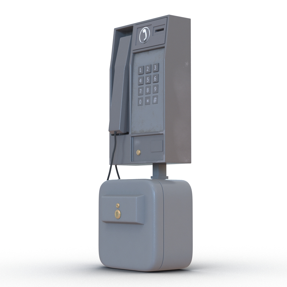 Pay Phone 3D model