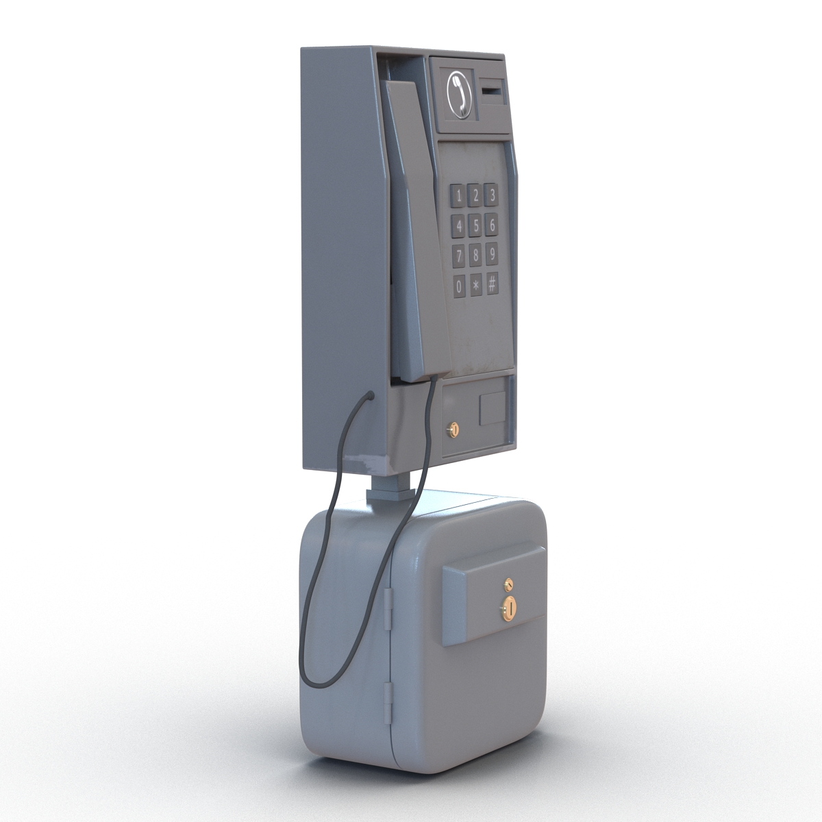 Pay Phone 3D model