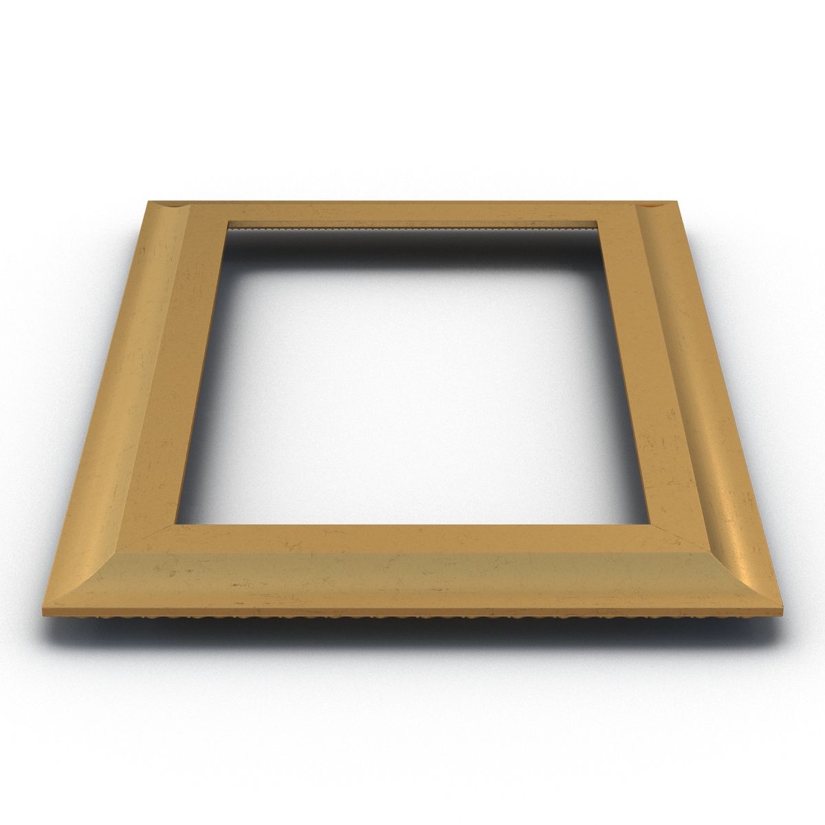 3D Baroque Picture Frame 5 model