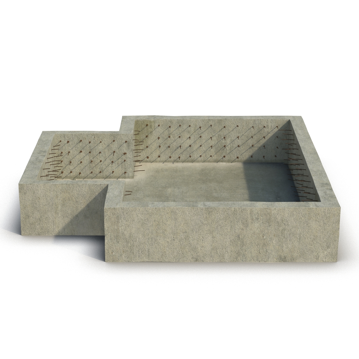 Building Foundation 3D model