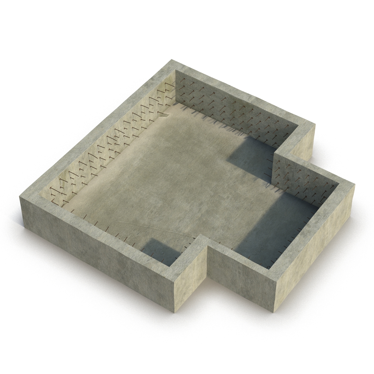 Building Foundation 3D model