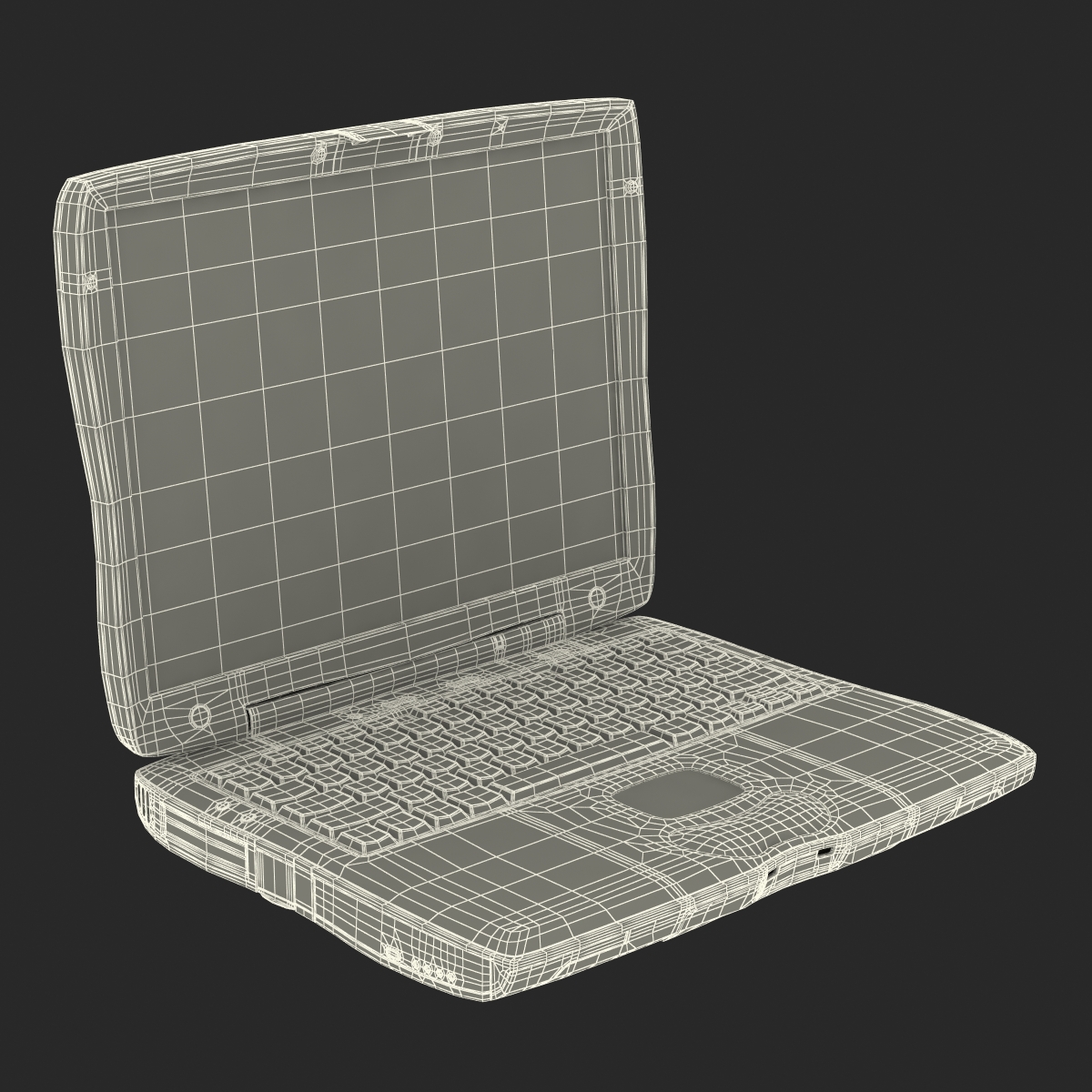 3D Generic Laptop 4