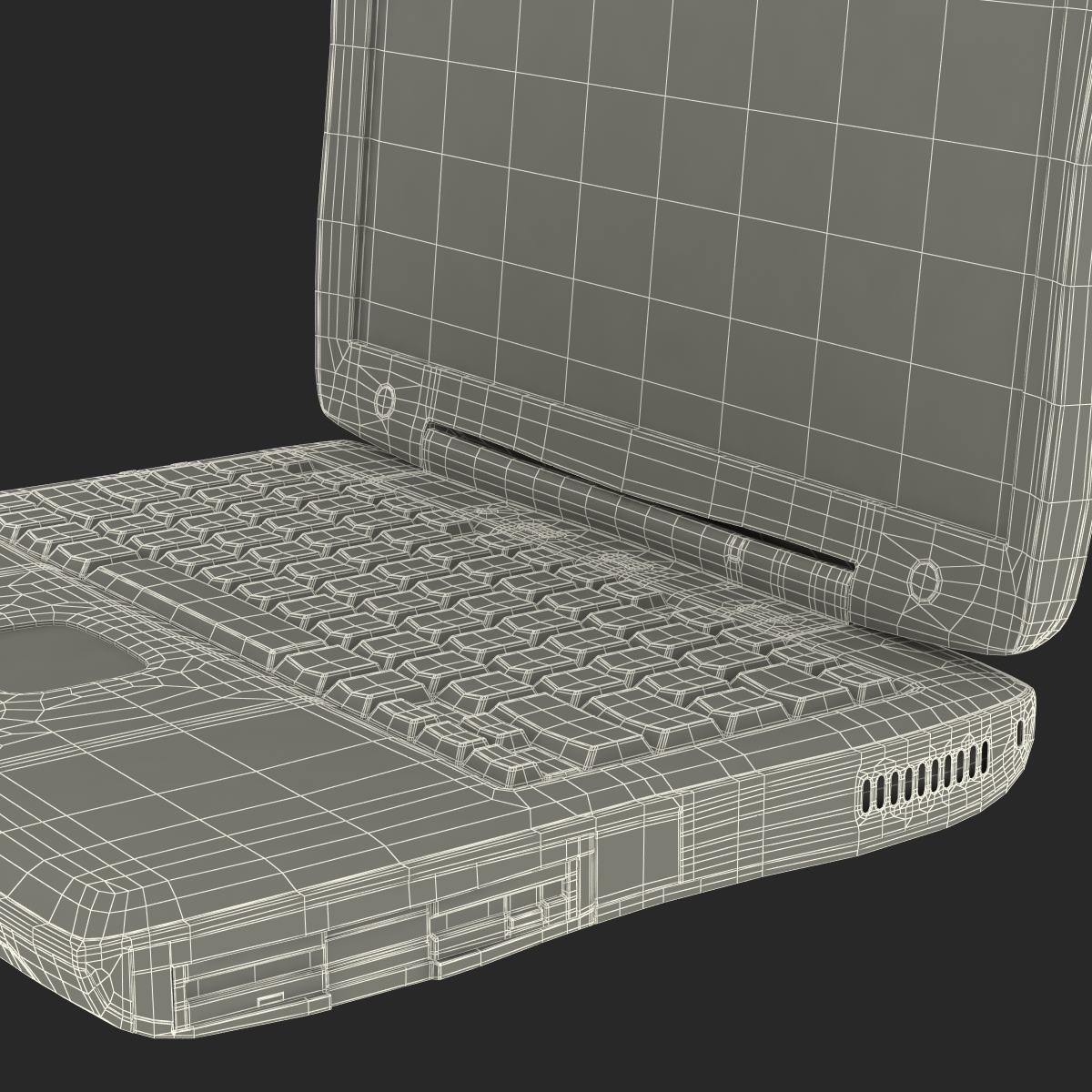 3D Generic Laptop 4