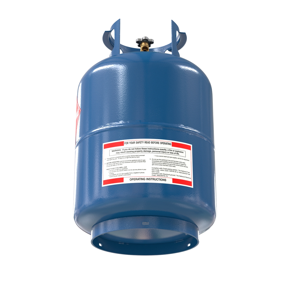 Gas Cylinder 2 3D model