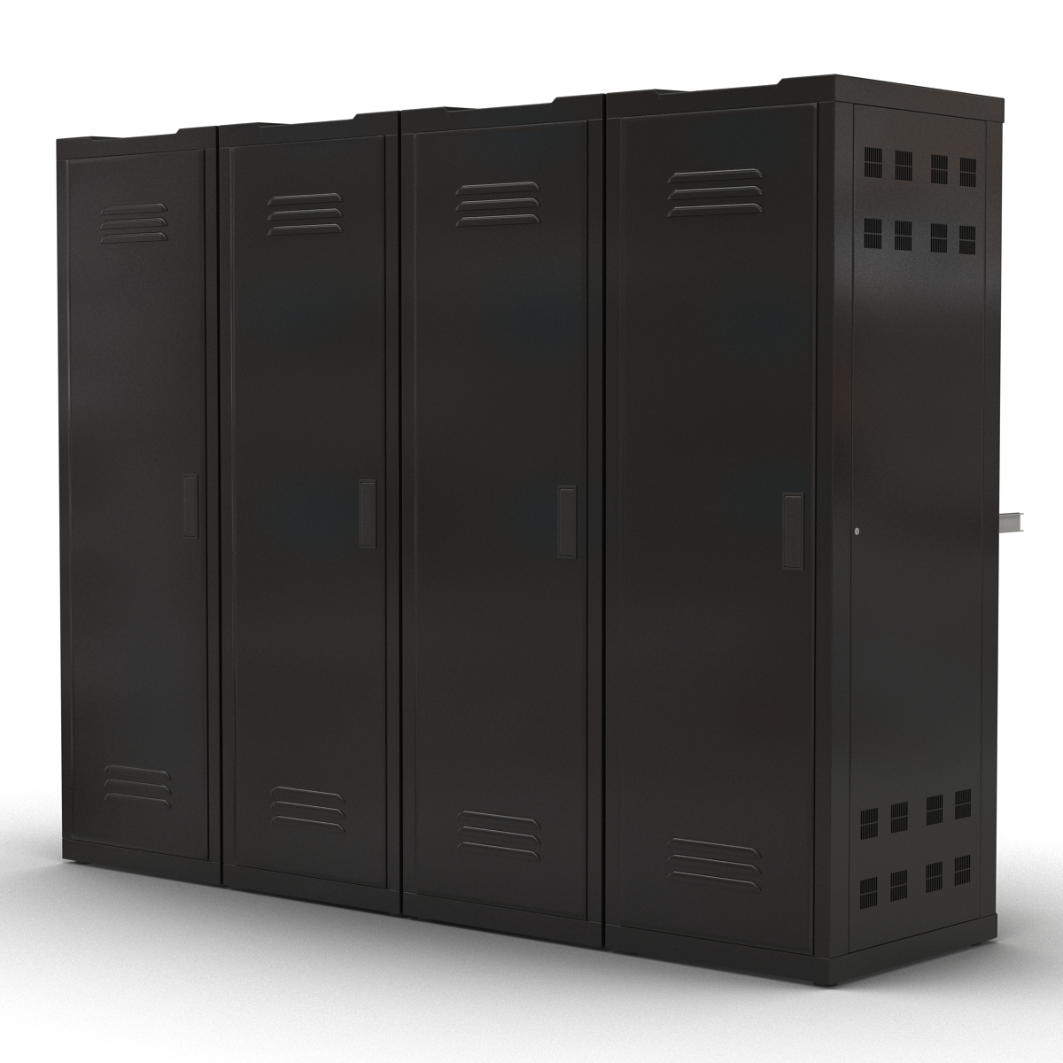 3D Dell Server Racks Set