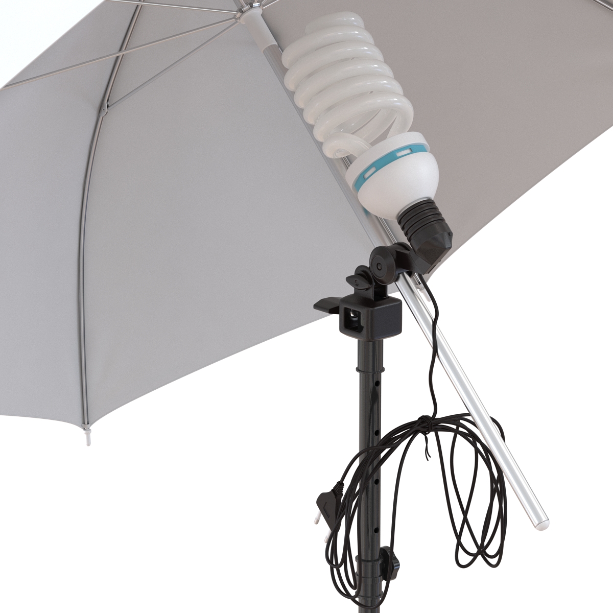 3D model Photo Studio Lighting Umbrella