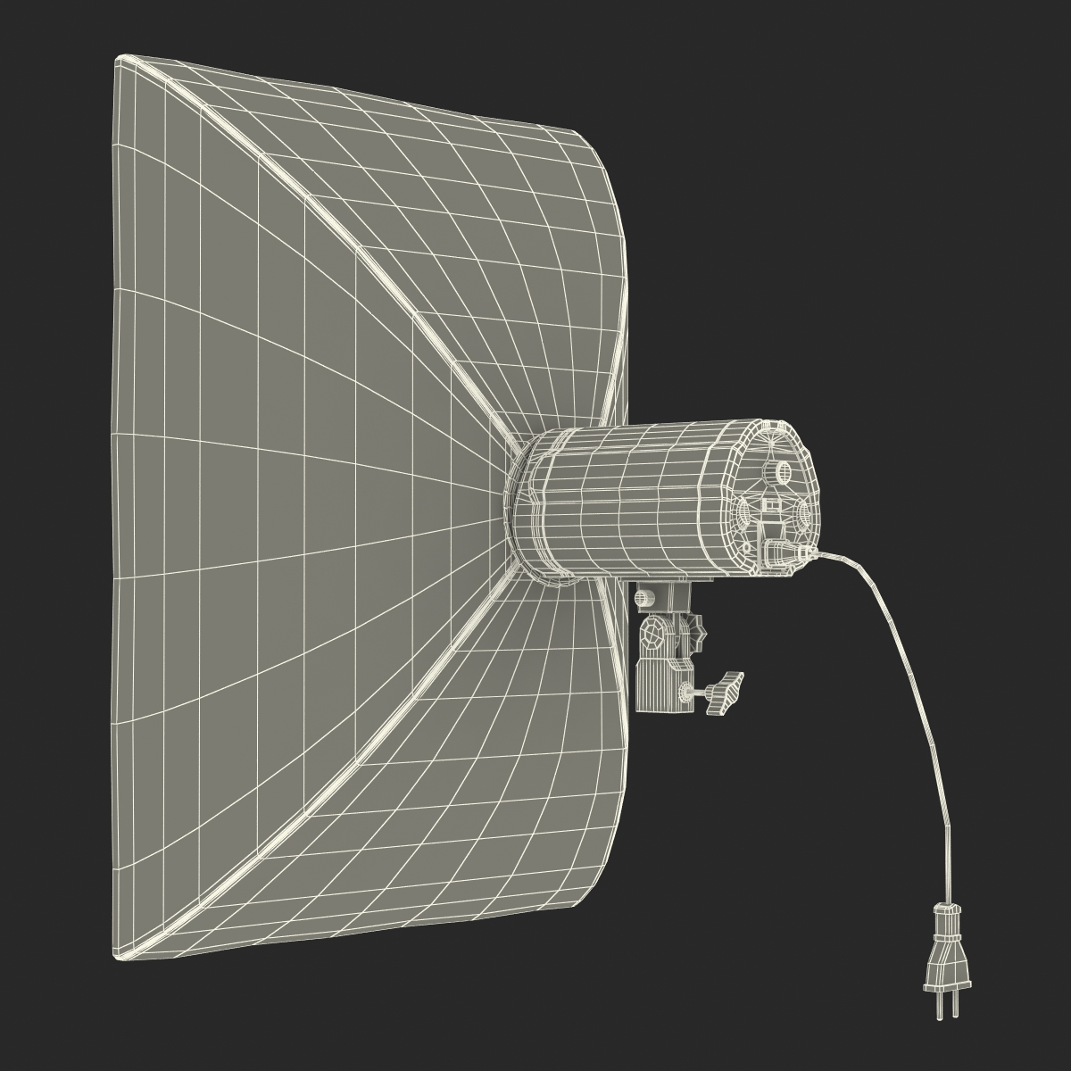 3D Studio Lighting Softbox model