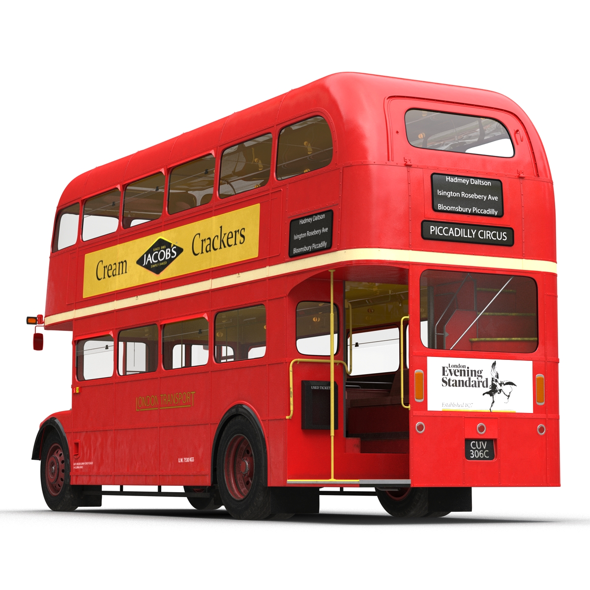 London Bus Routemaster 3D