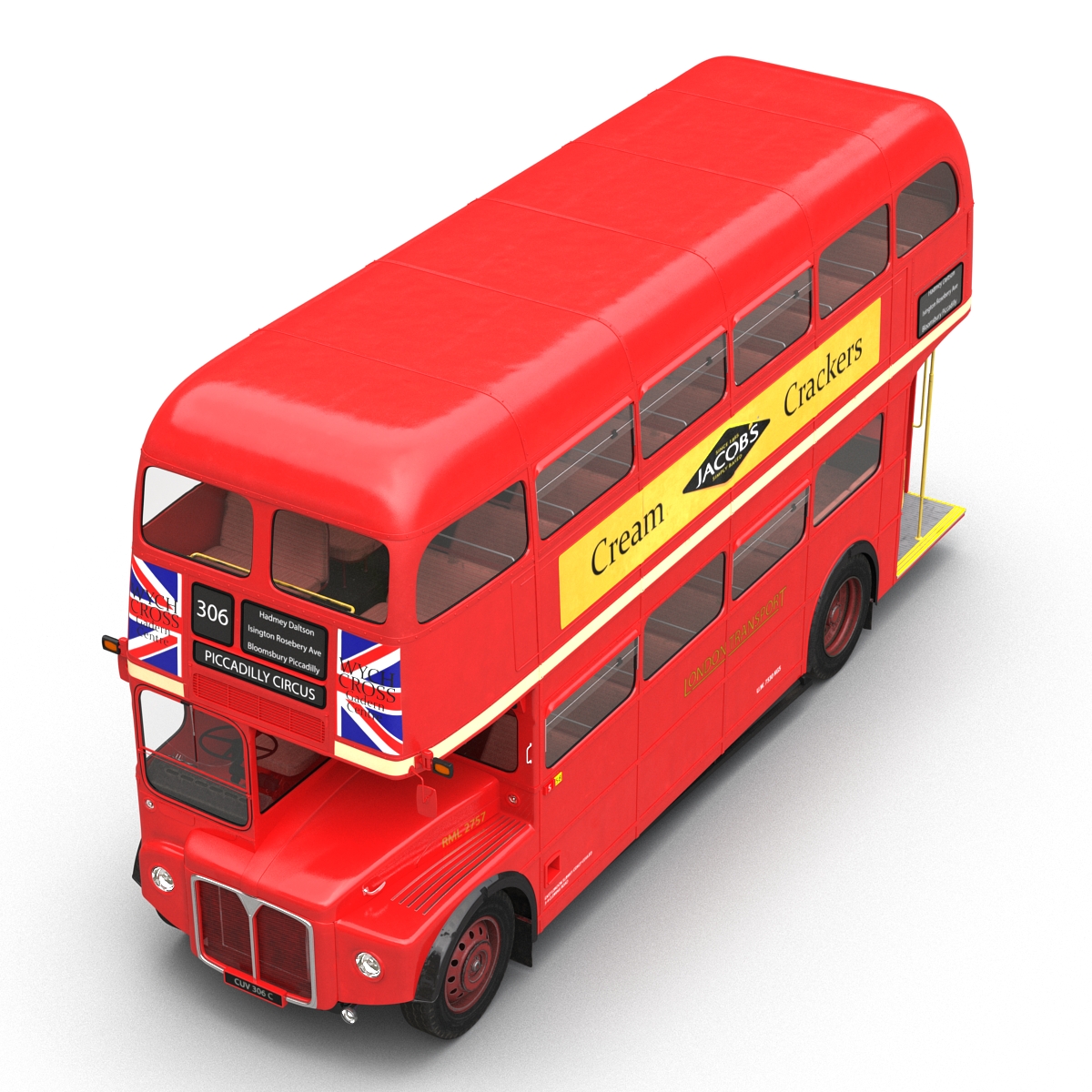 London Bus Routemaster 3D