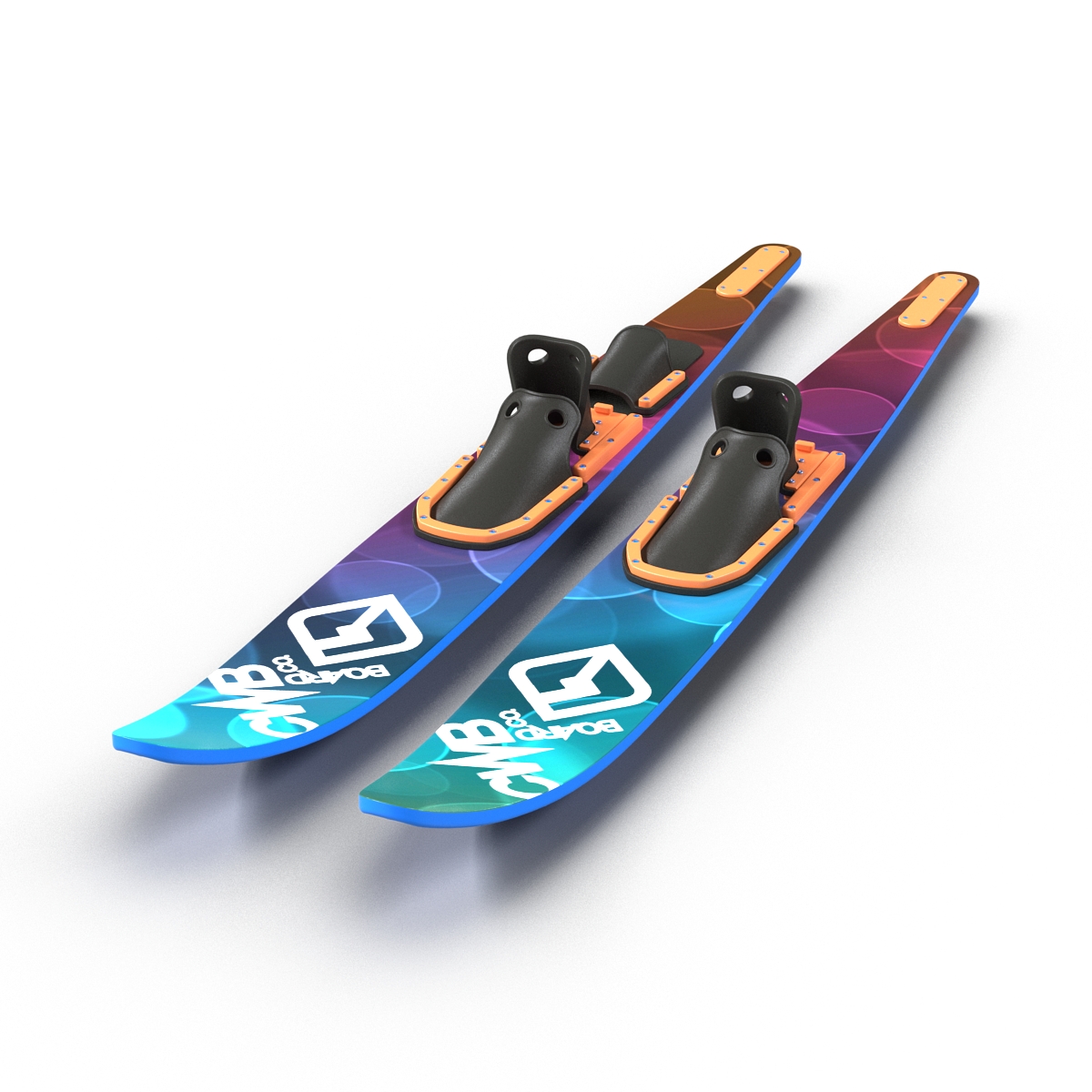 3D Waterskis CWB model