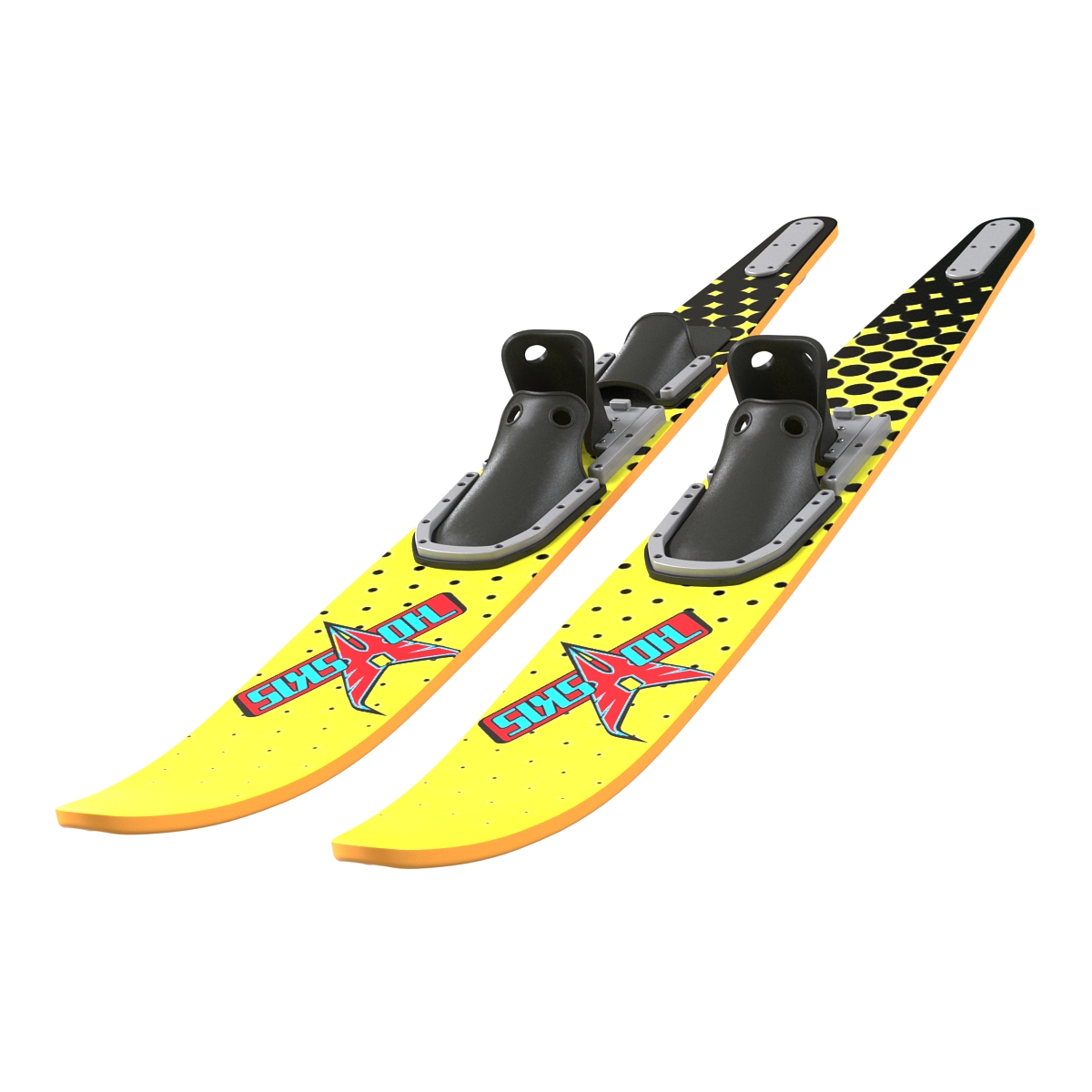 Waterskis HO 3D