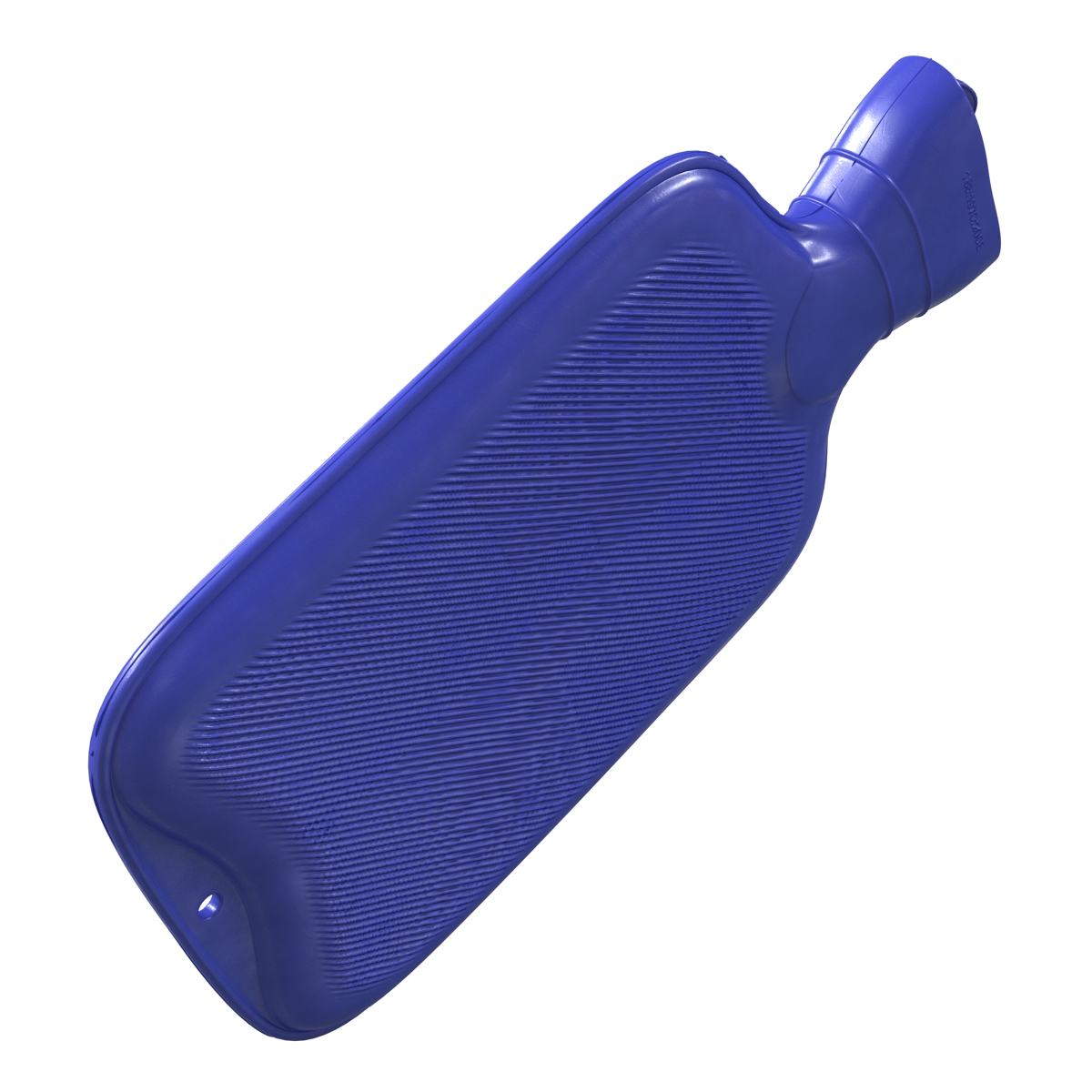 3D Hot Water Bottle Blue