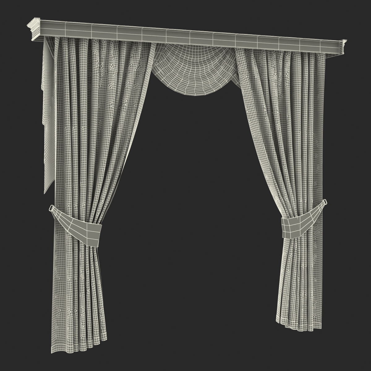 Curtain 6 3D model