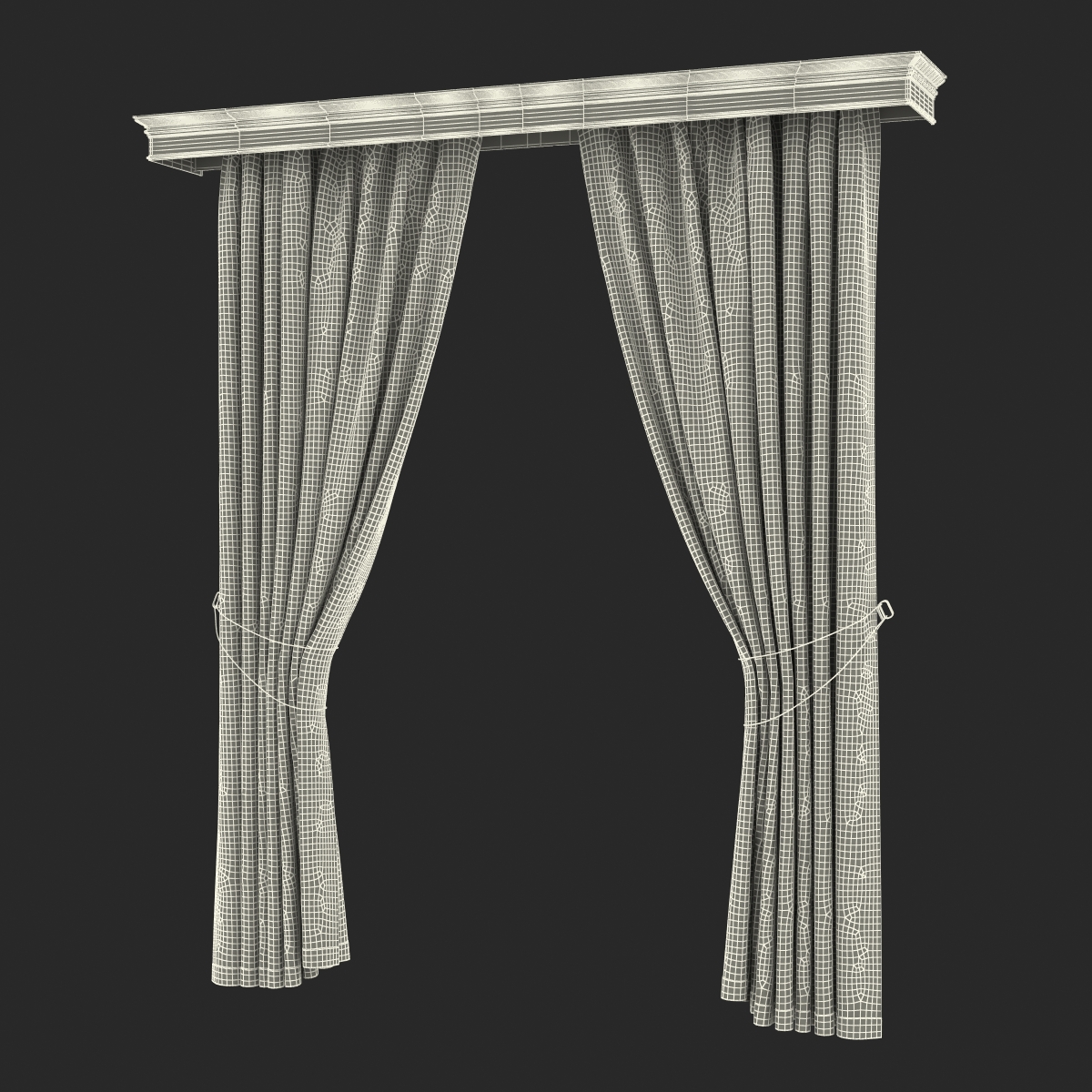 Curtain 7 3D model