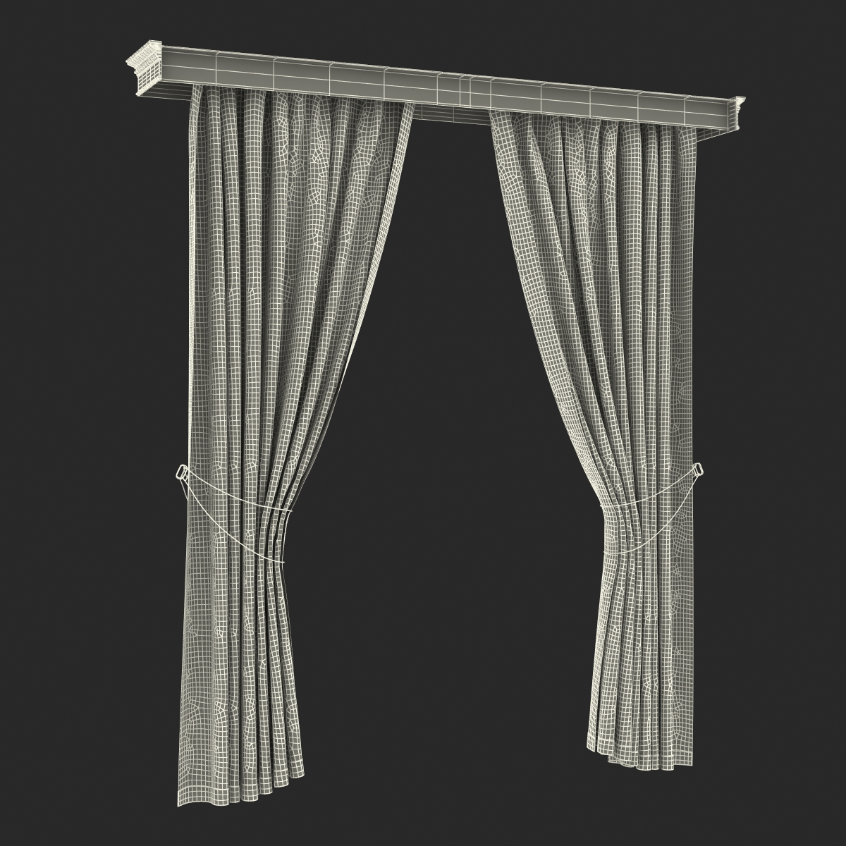 Curtain 7 3D model