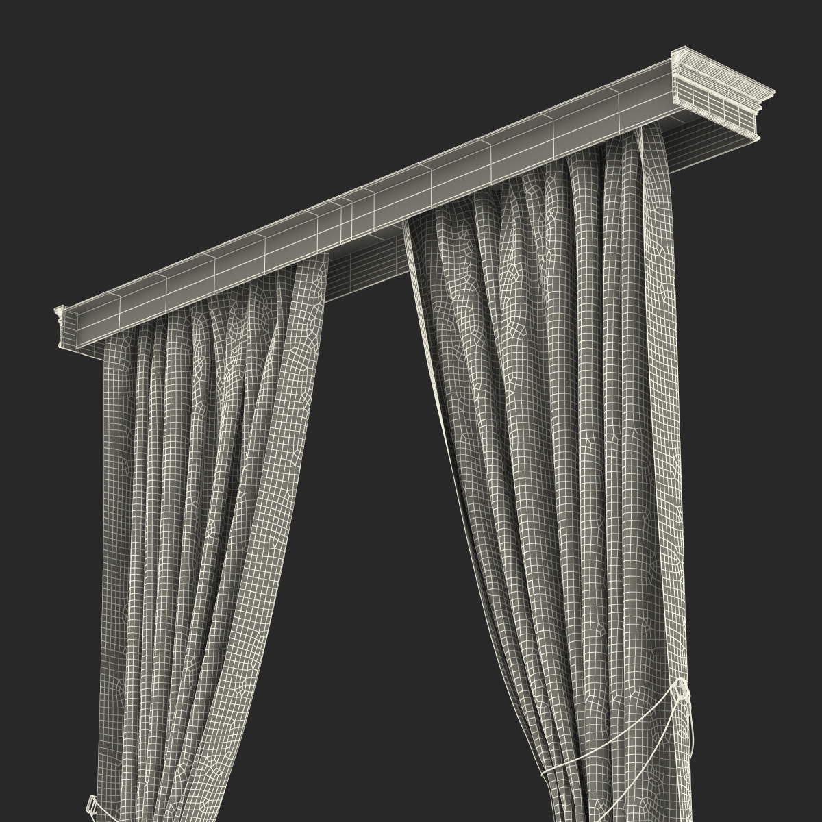 Curtain 7 3D model