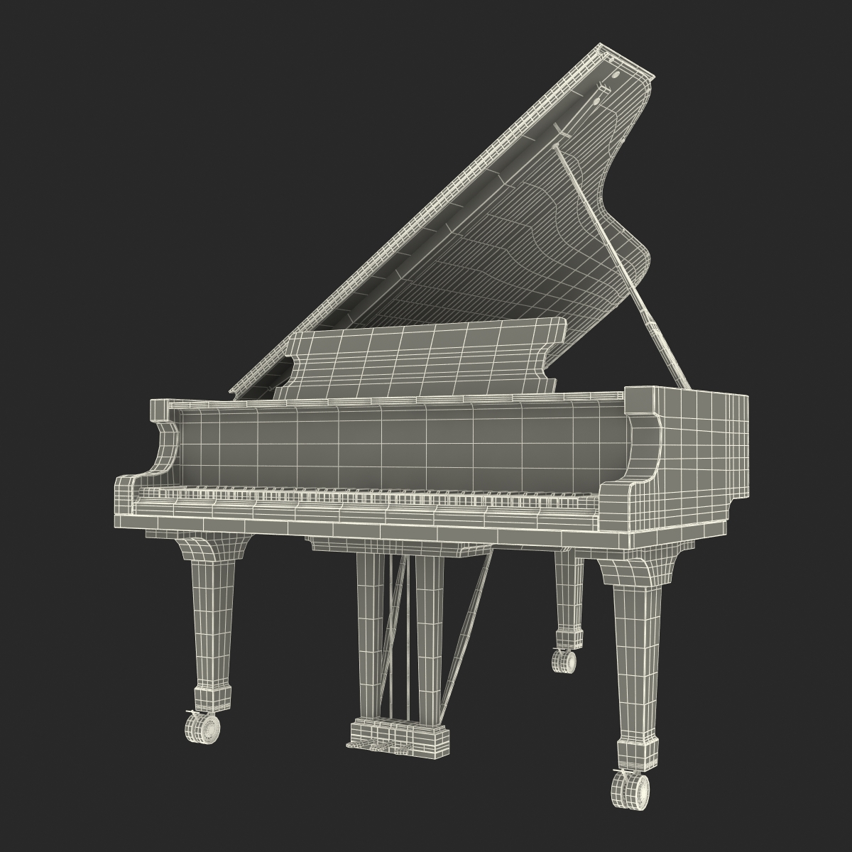 3D Grand Piano