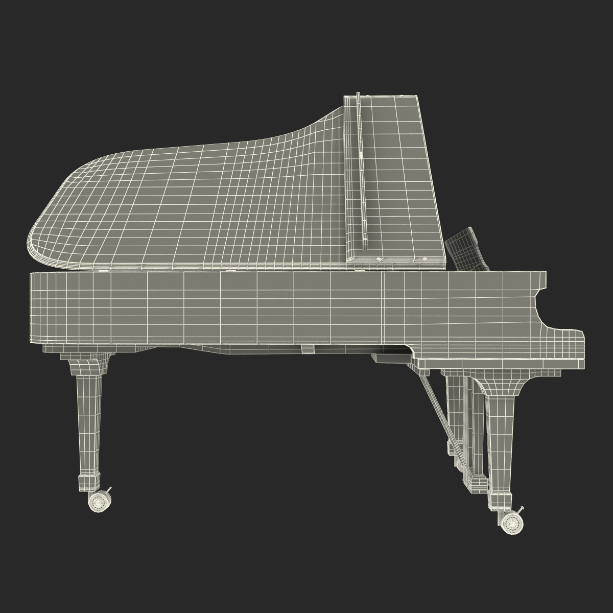 3D Grand Piano