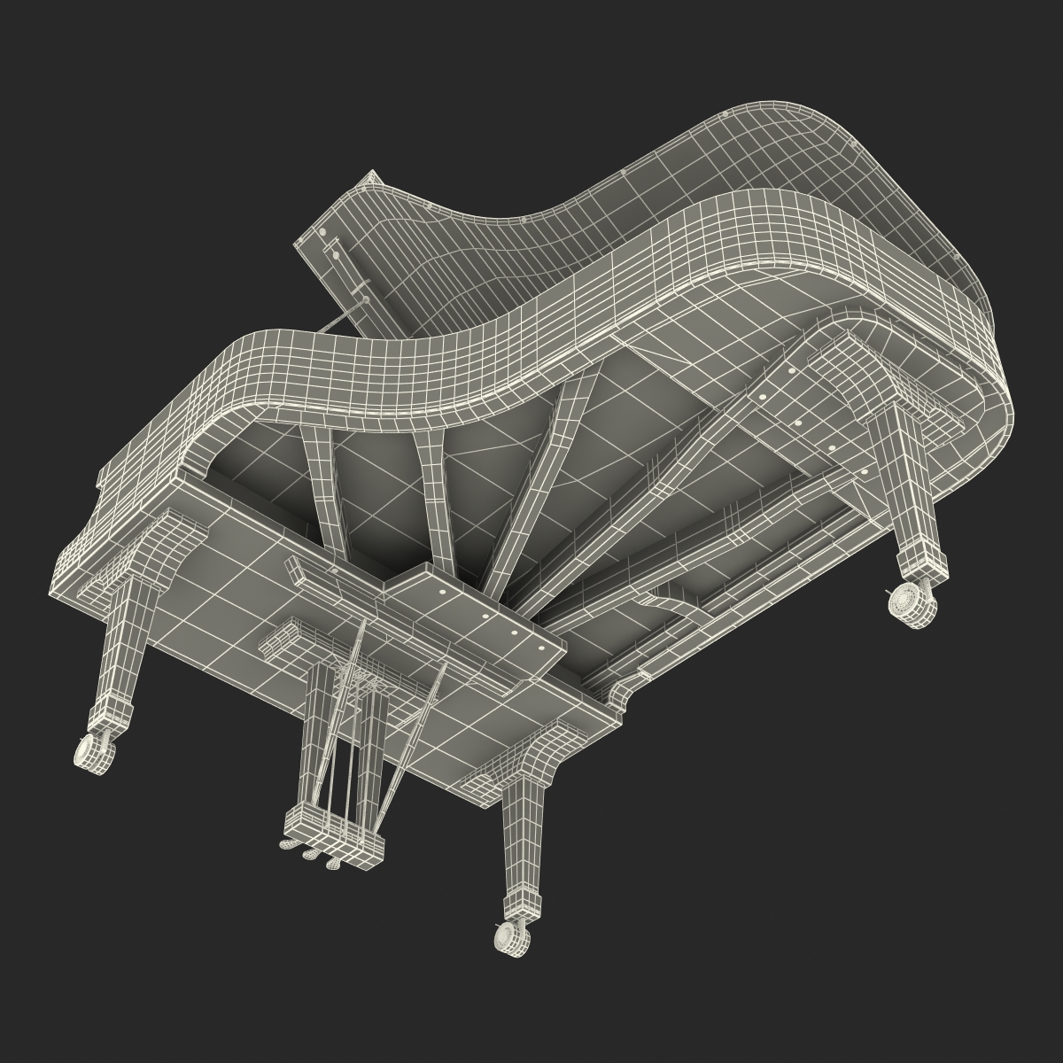 3D Grand Piano