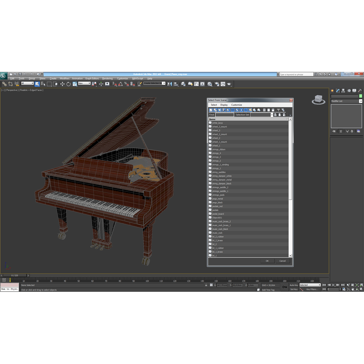 3D Grand Piano