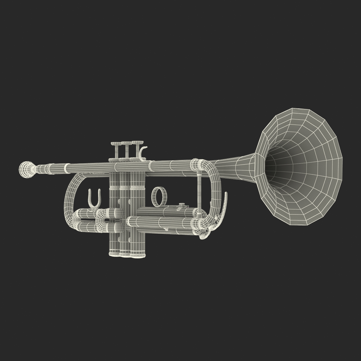 Trumpet 3D model