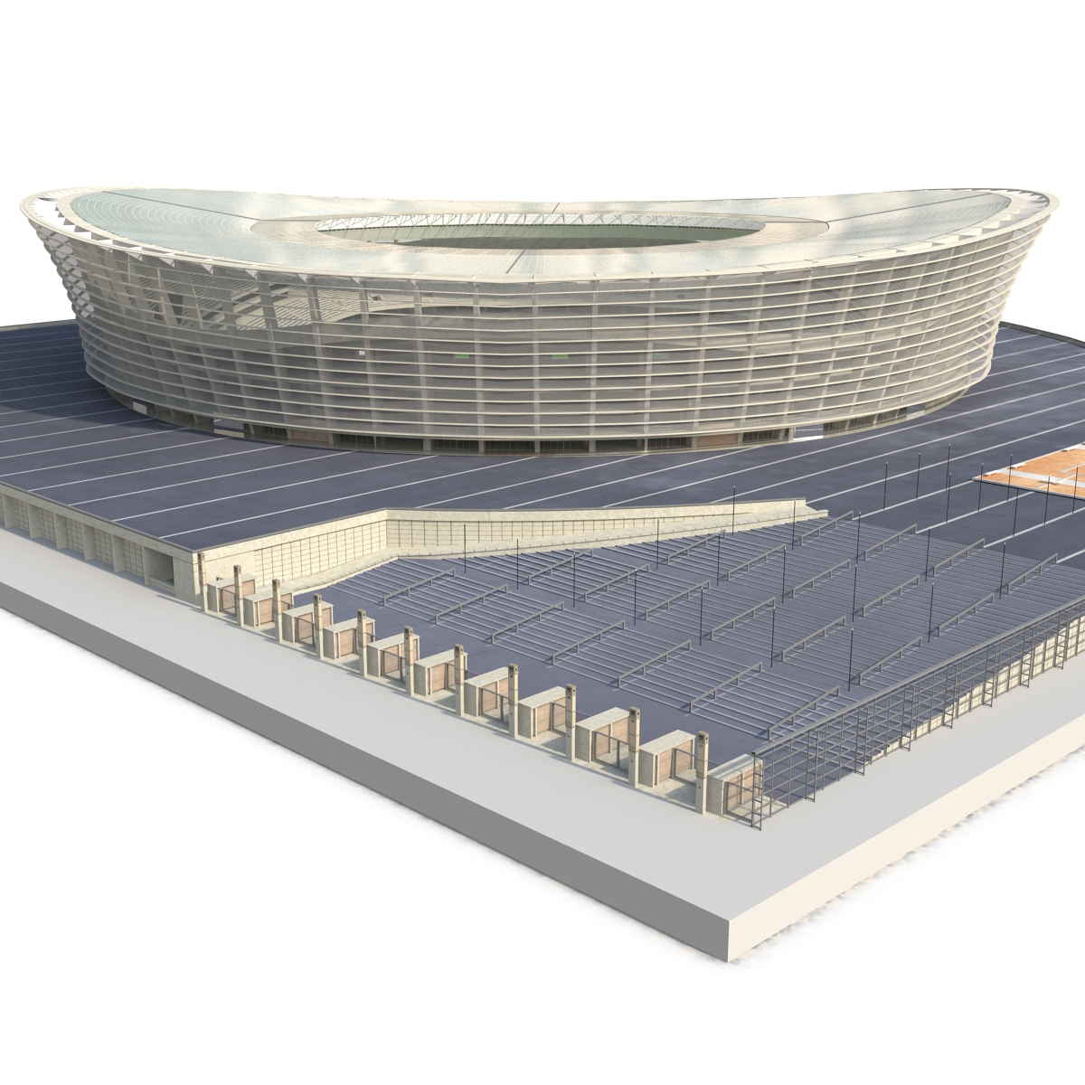 Cape Town Stadium Green Point 3D model