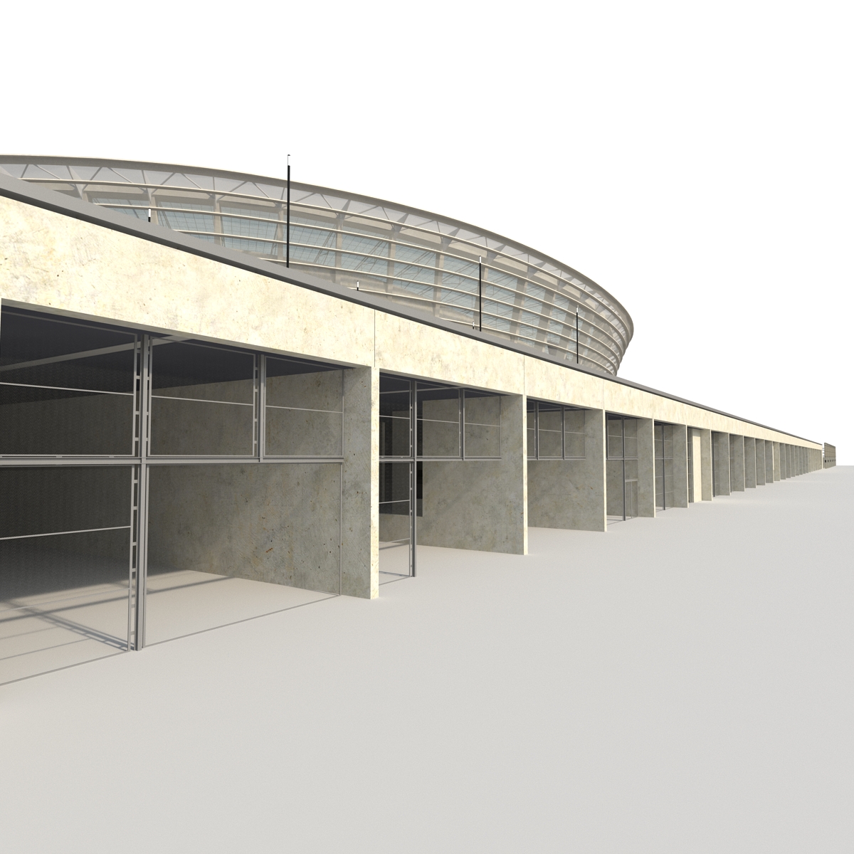 Cape Town Stadium Green Point 3D model