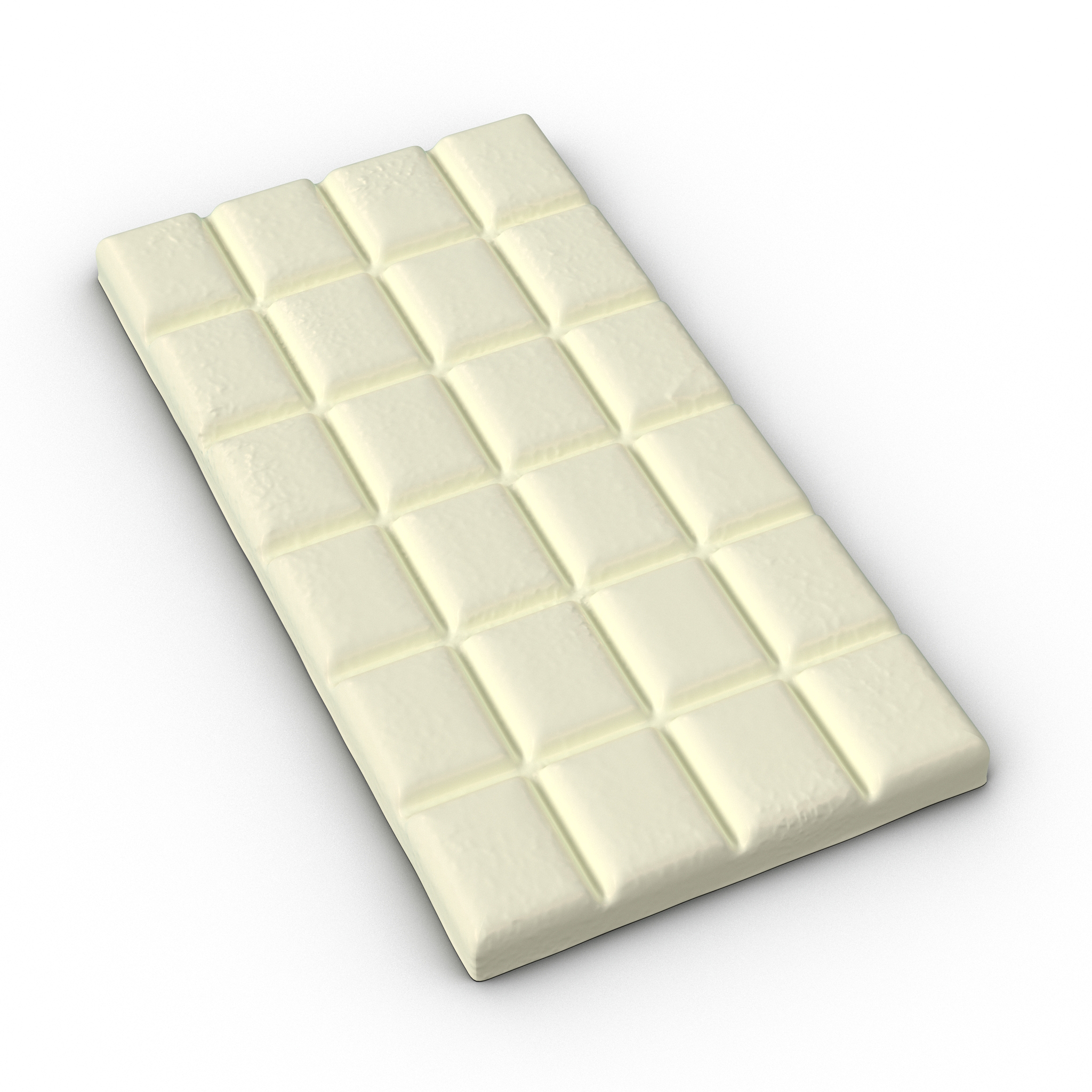 3D White Chocolate Bar 2