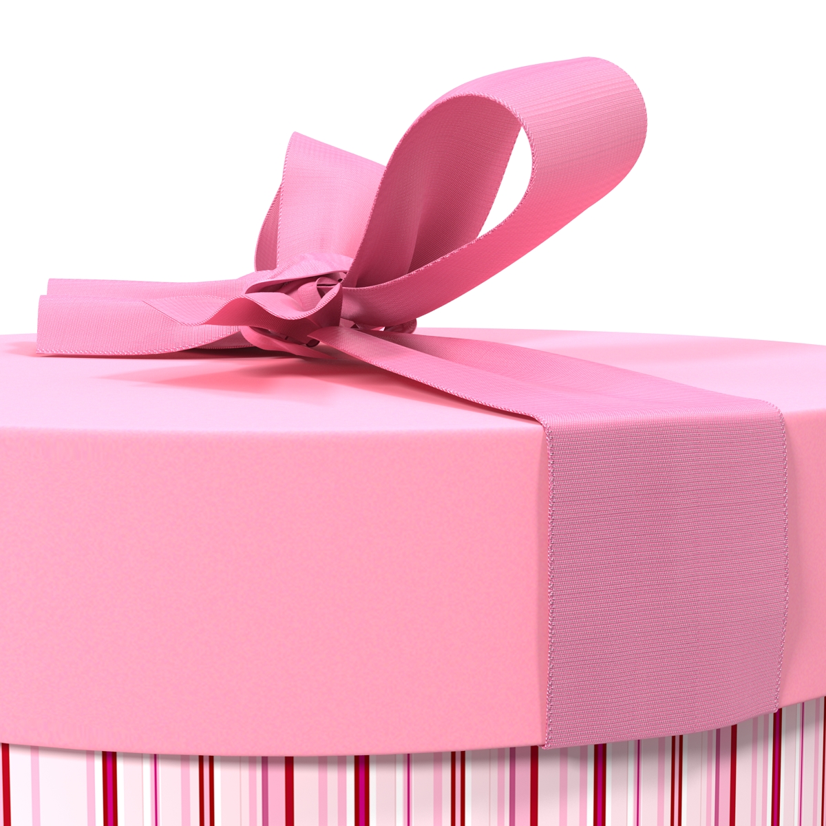 Giftbox 5 Pink 3D model