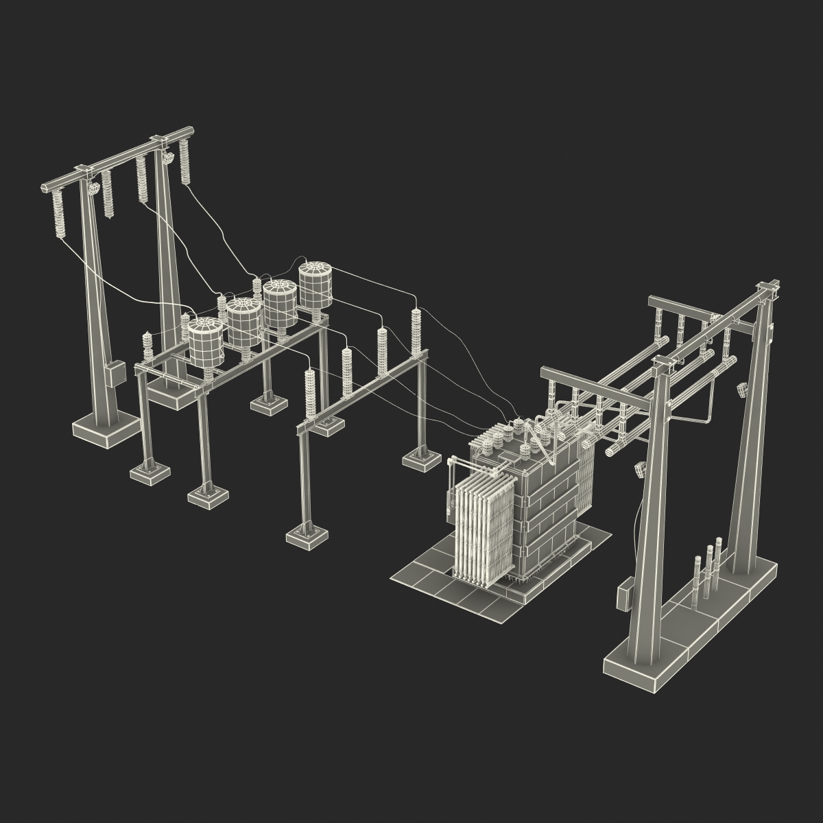 3D model Substation