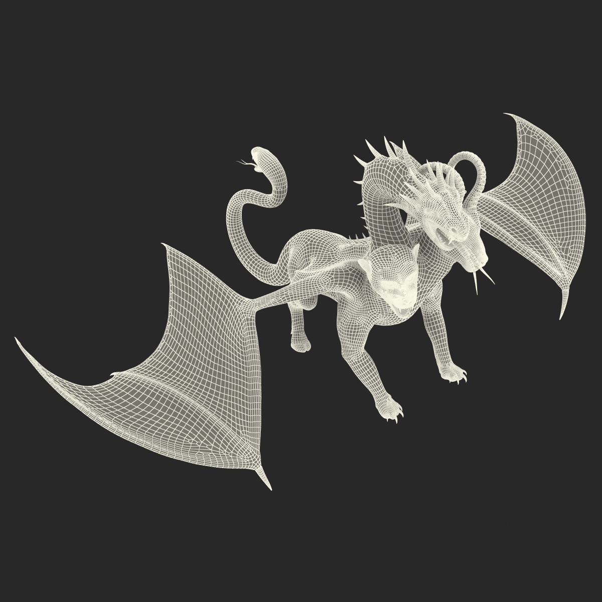 Chimera 3D model