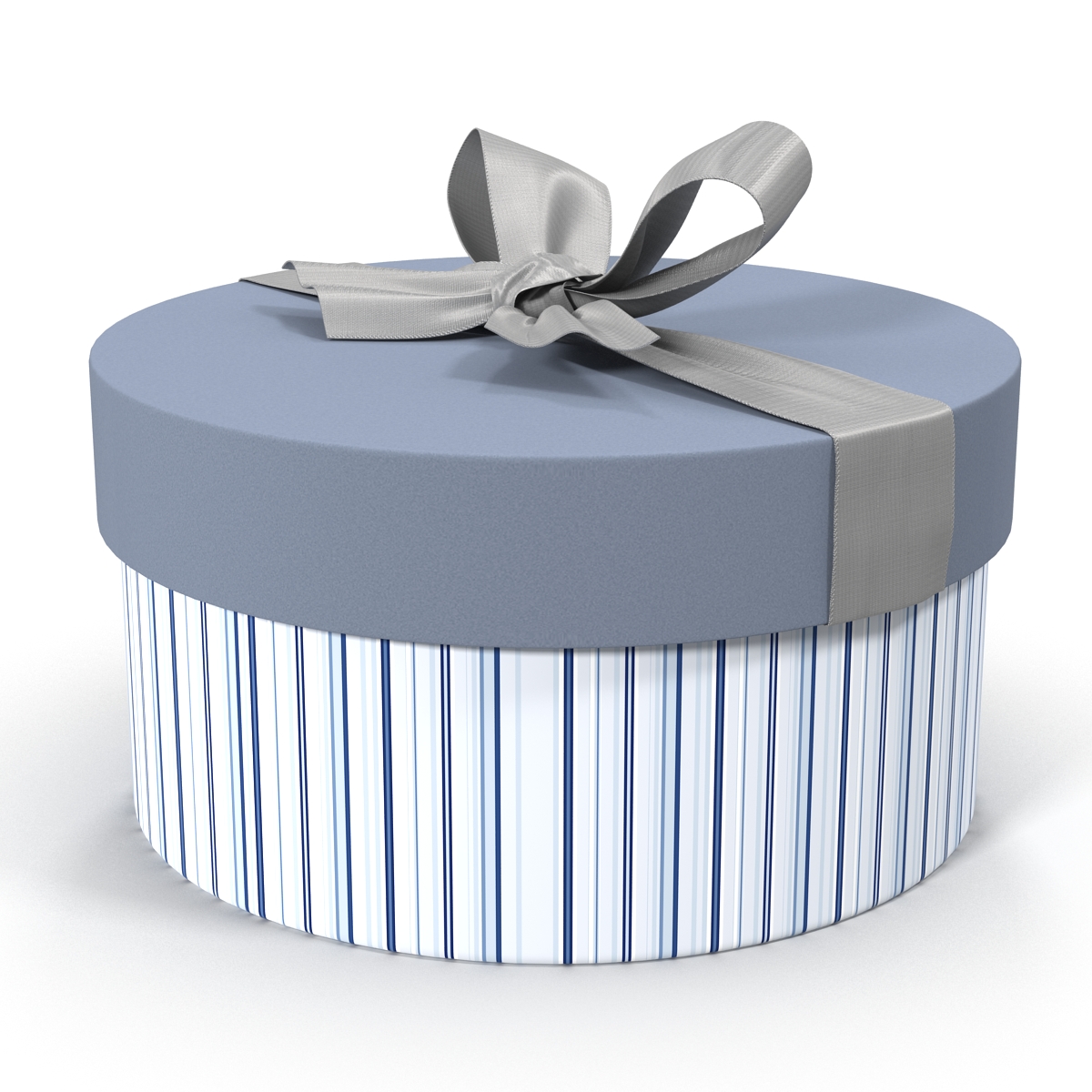 3D Giftbox 5 Silver