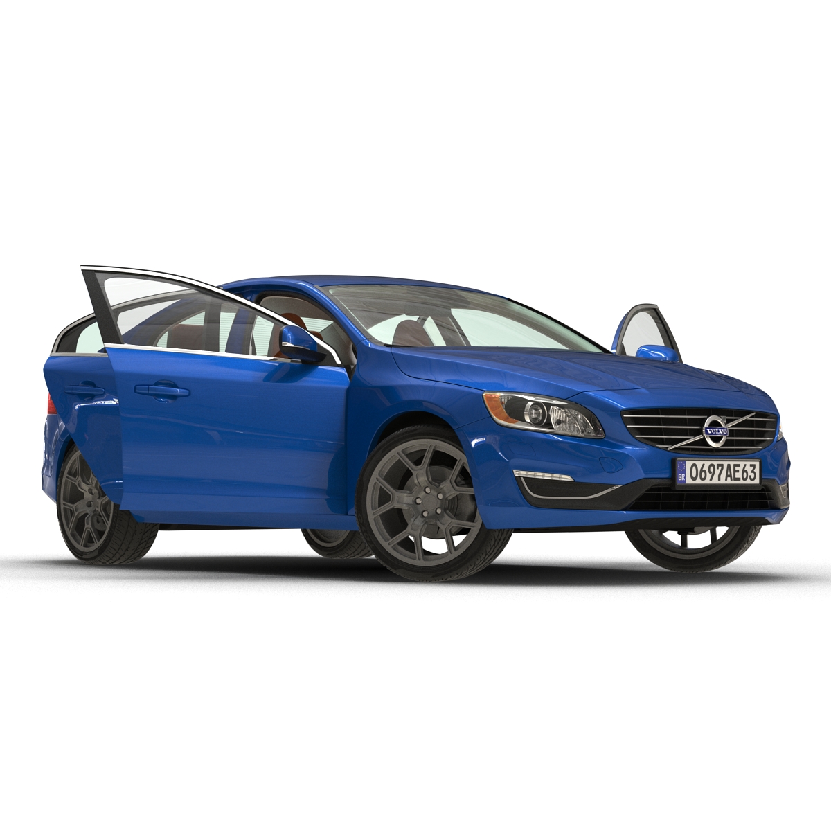 Volvo S60 2016 3D model