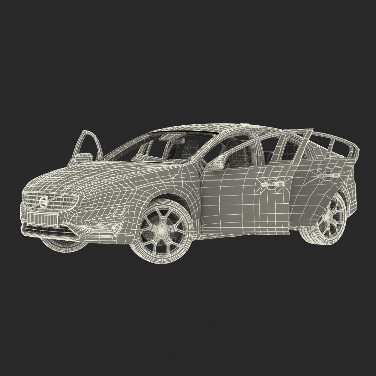 Volvo S60 2016 3D model