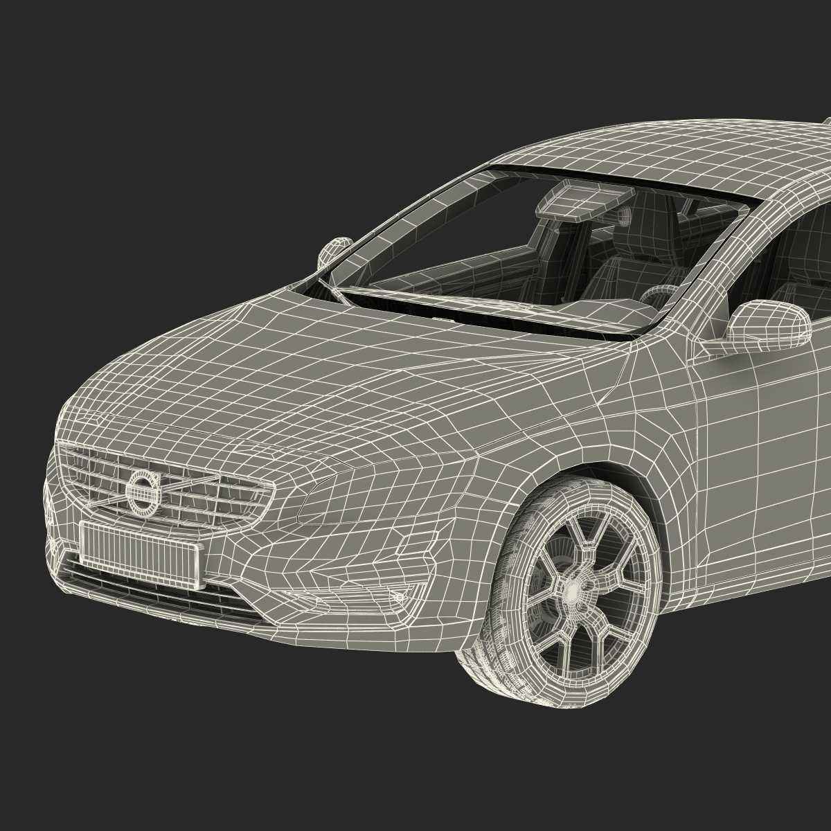 Volvo S60 2016 3D model